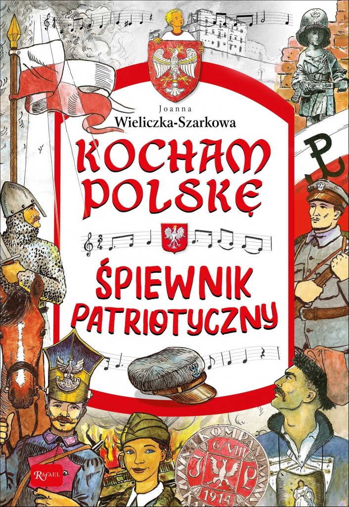 Okładka współczesnego śpiewnika pieśni patriotycznych