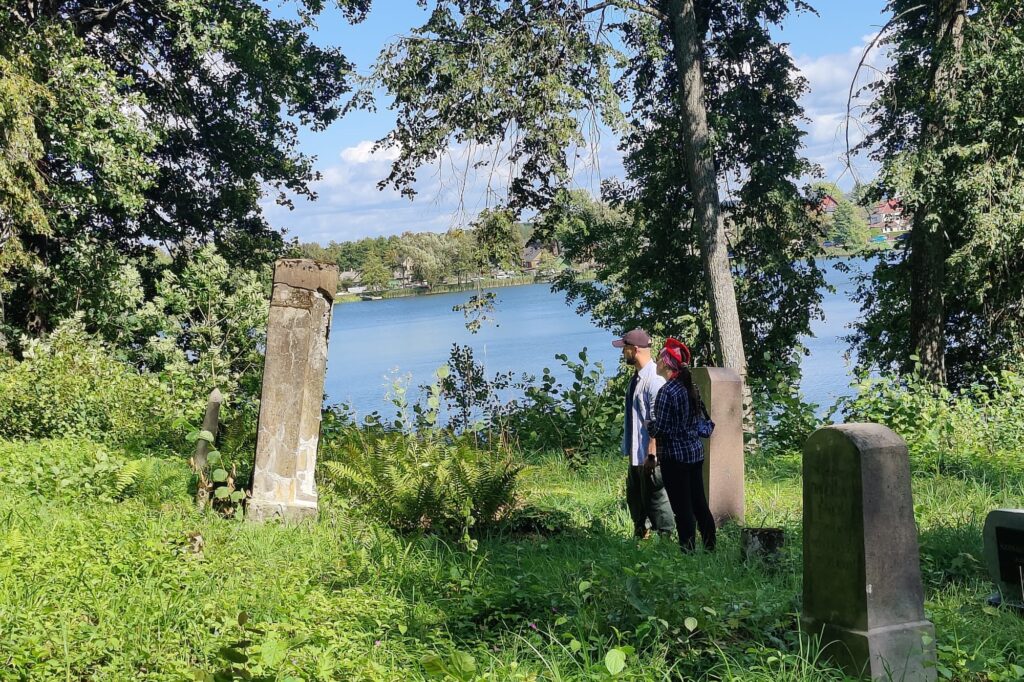 Widok na cmentarz karaimski w Trokach. Fot. Honorata Konon