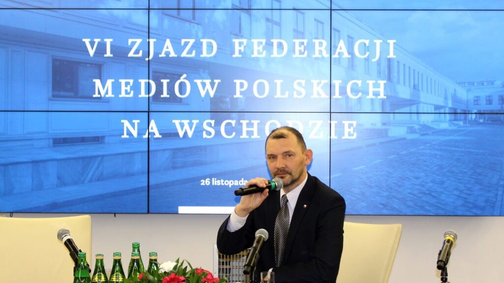 Andrzej Pisalnik na zjeździe mediów polonijnych na wschodzie