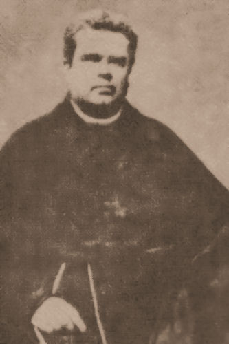 Ksiądz Leopold Moczygemba. Źródło: Autorstwa Vladek Komorek - Scaned from "The 150'th Anniversary of Polish-American Pastoral Ministry-Webster, MA", Domena publiczna, https://commons.wikimedia.org/w/index.php?curid=7430925