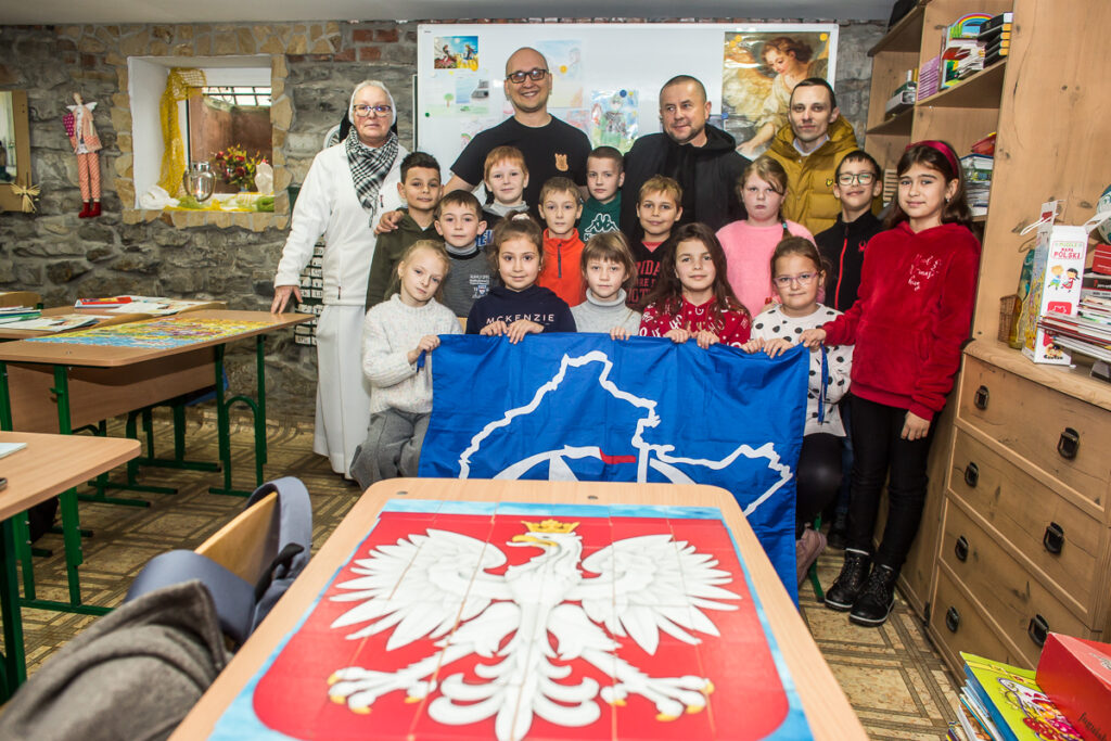 Młodzież z polskiej szkoły w Czortkowie